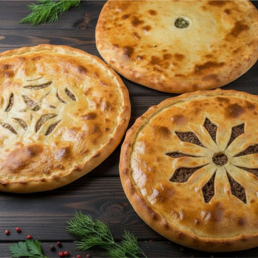 Сет "Мясной" — Осетинские пироги Оксаны Газзаевой